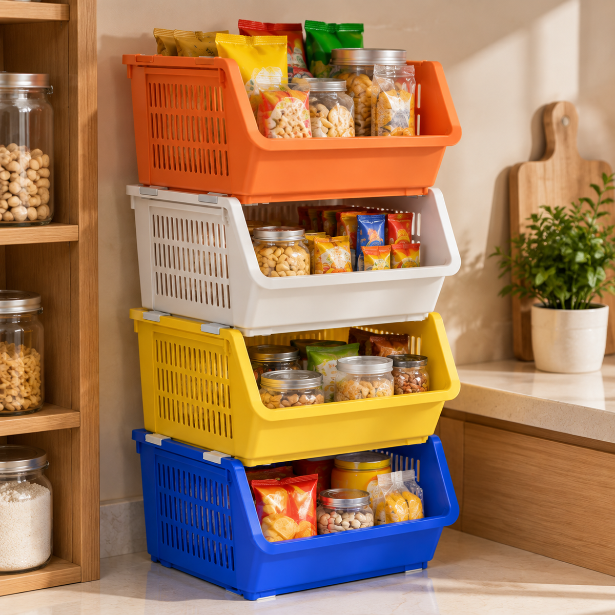 π§Ί Stackable Storage Baskets