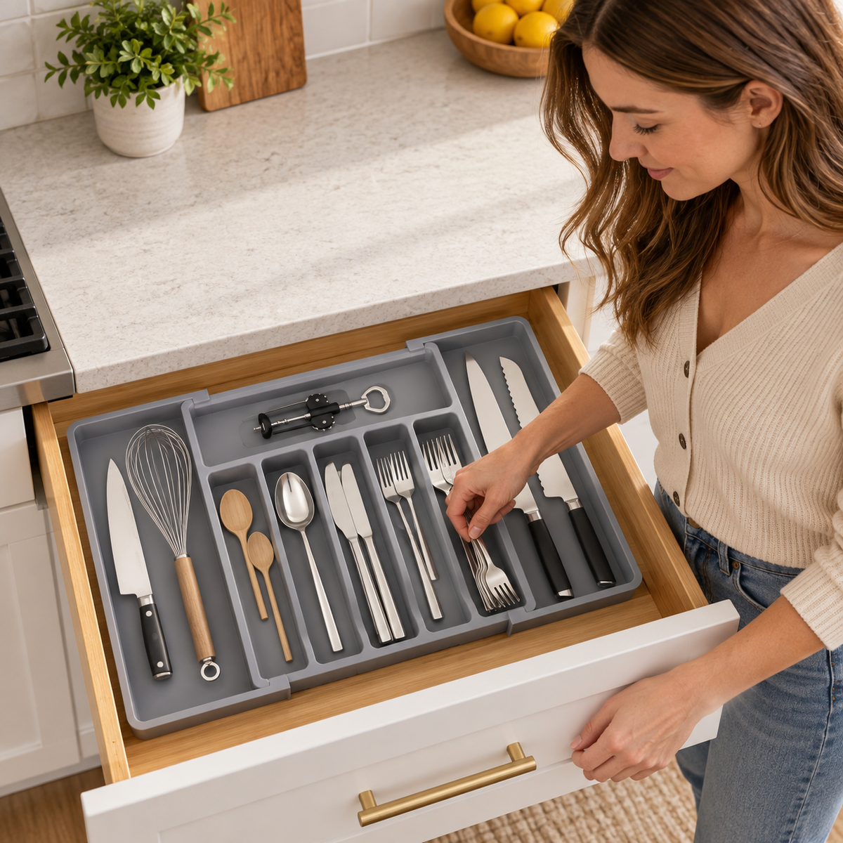 π§° Expandable Drawer Organizer